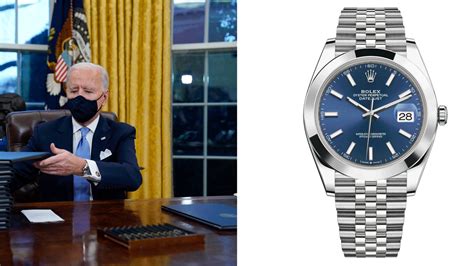 biden rolex watch|biden rolex datejust watch.